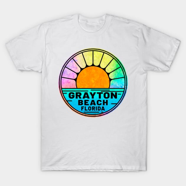 Grayton Beach Florida 30A 30 A Emerald Coast Walton County T-Shirt by TravelTime